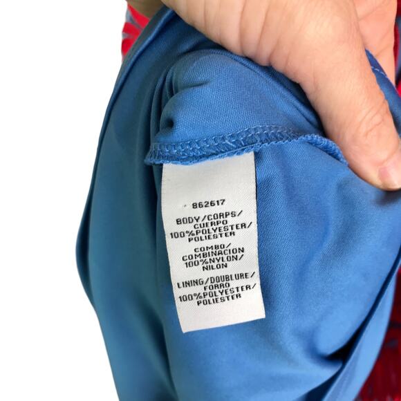 JS Collection Dress Women 12 Red Lace Boho Embroidered Soutache Midi Sleeveless - Picture 10 of 11